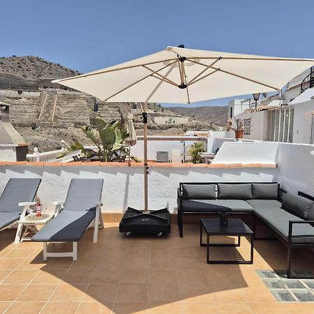 Ocean View Sunset Terrace - Near Anfi Del Mar Apartman Los Caideros Kültér fotó