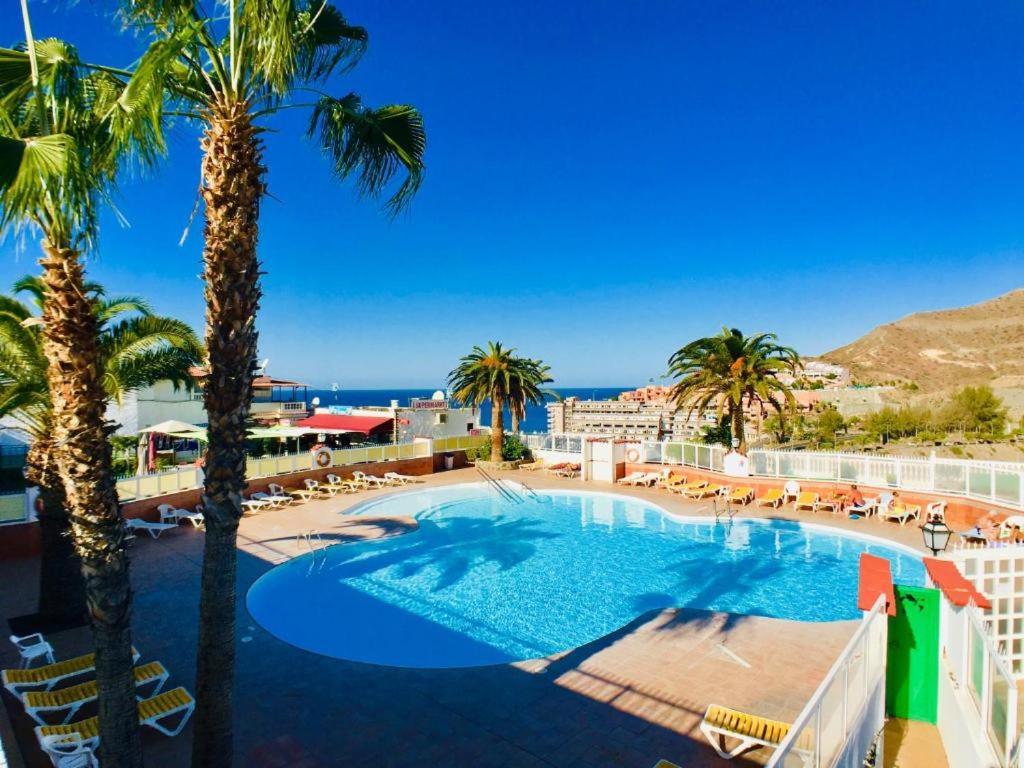 Ocean View Sunset Terrace - Near Anfi Del Mar Apartman Los Caideros Kültér fotó