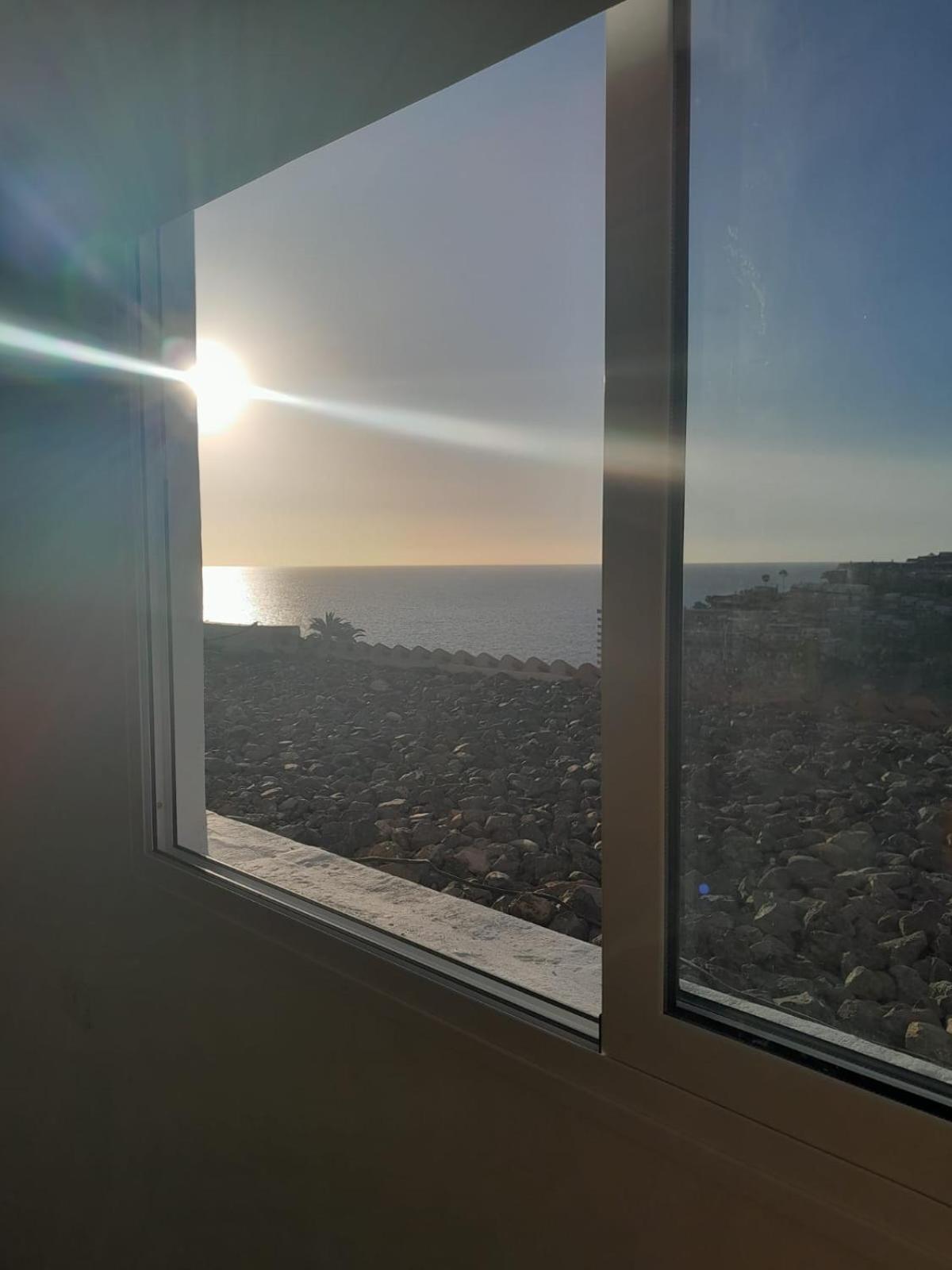 Ocean View Sunset Terrace - Near Anfi Del Mar Apartman Los Caideros Kültér fotó